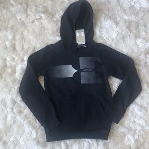 NWT Under Armour Boys Hooded Sweatshirt